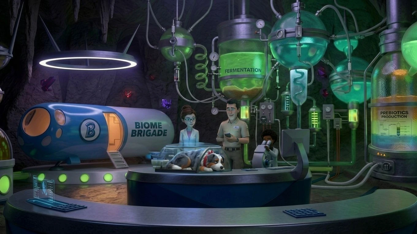 Biome Brigade — lab and look development