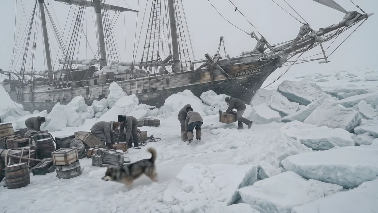 Garmin Shackleton — documentary discovery moment