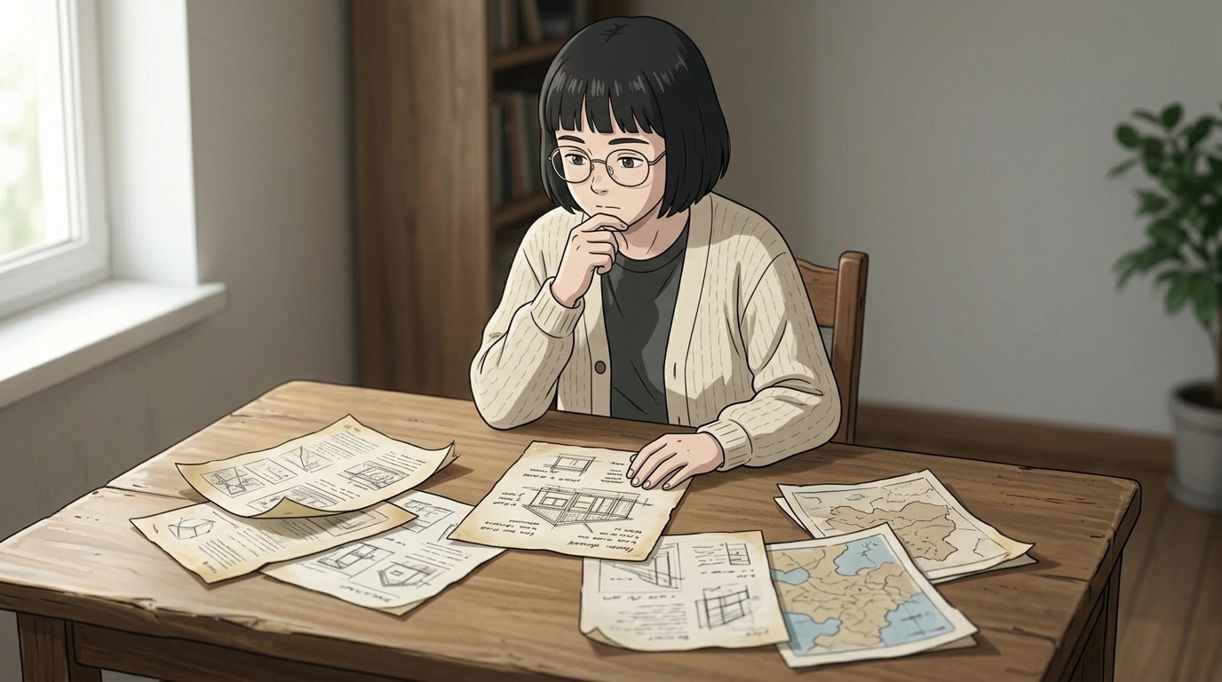 Hierarchy of character, location, and object references