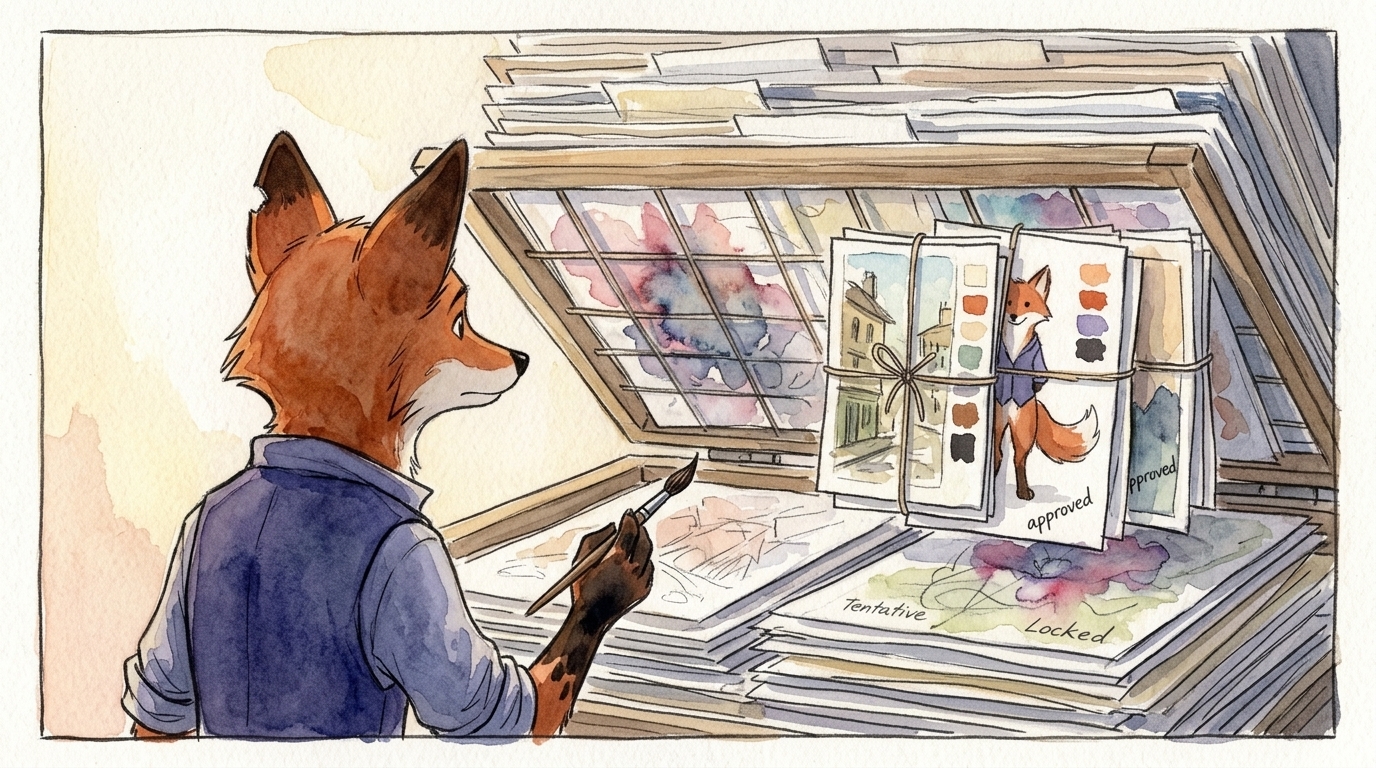 Fox apprentice discovers a mismatched reference