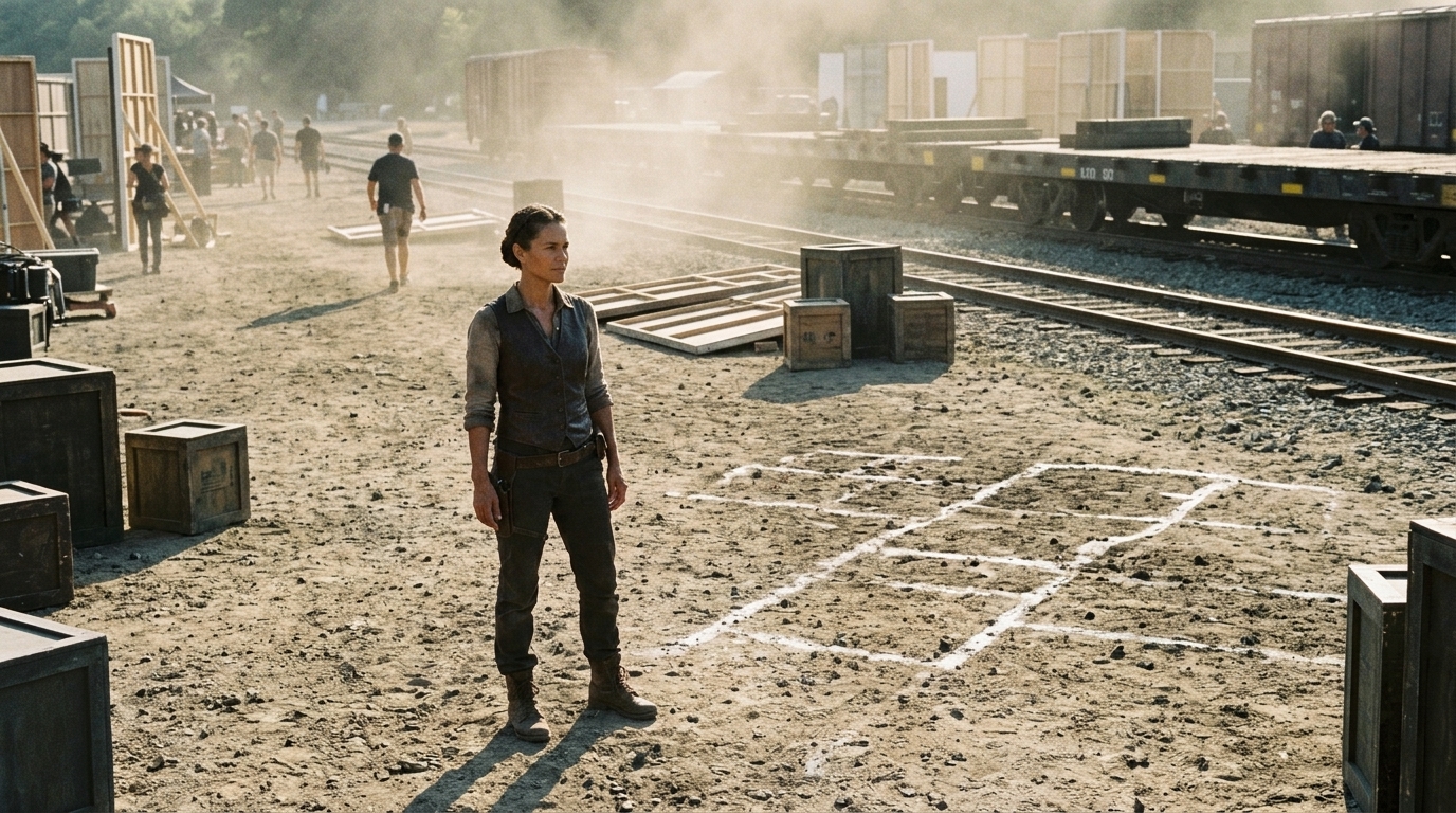 The workflow begins before the first shot is drawn