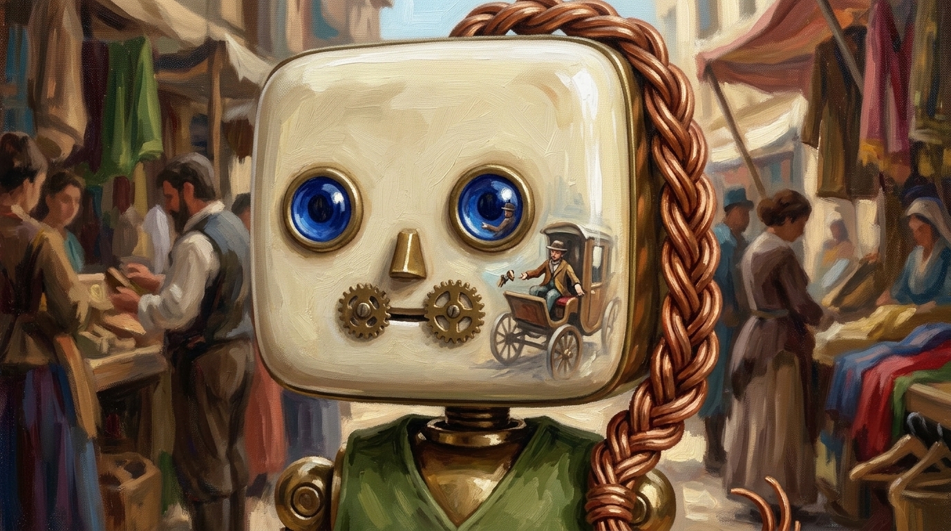 Automaton realizes the replacement breaks the moving scene