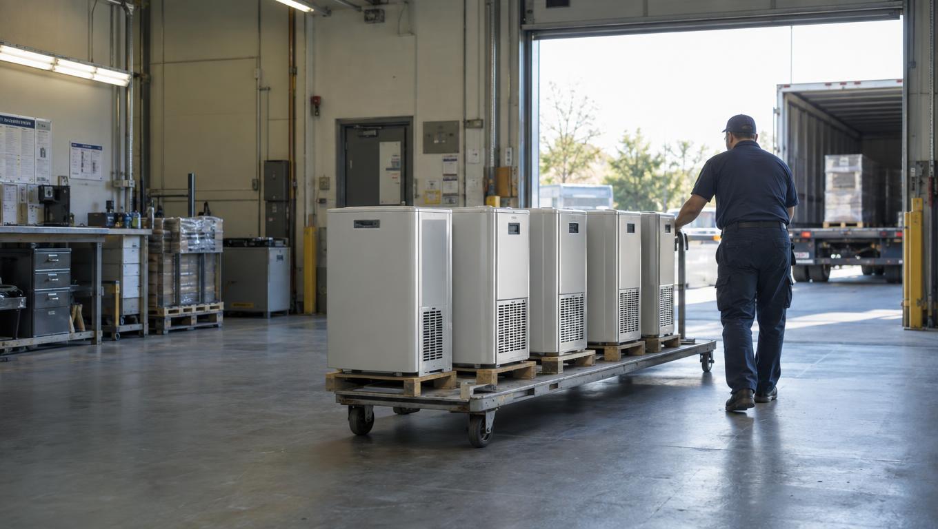 Approved product variants leave final inspection for delivery